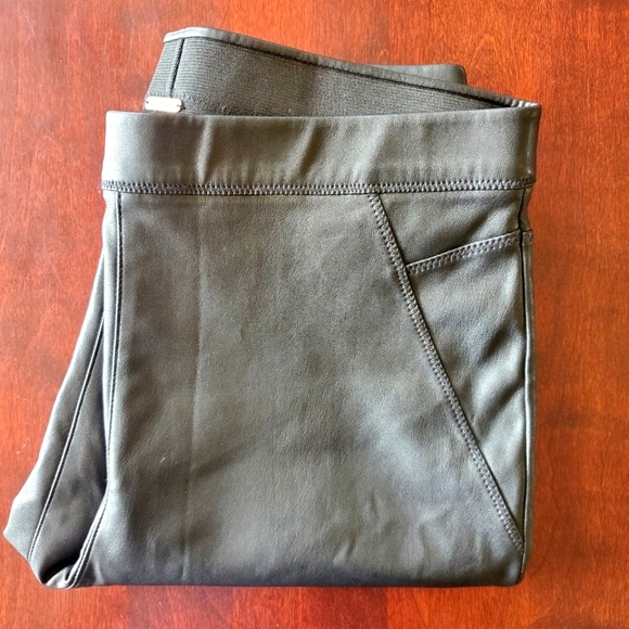 Free People Vegan Leather Leggings In Size 30 - Picture 2 of 6